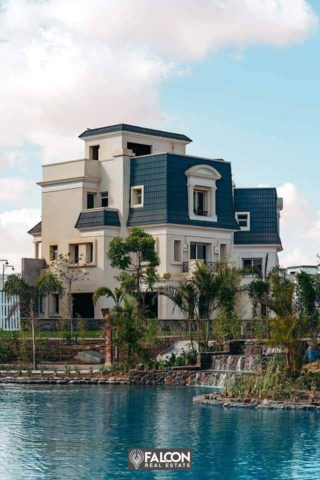 Large villa 350m (5 rooms) for sale at launch price and in installments over 9 years in Kingsway Mountain View 6th of October - next to Mall of Arabia 0