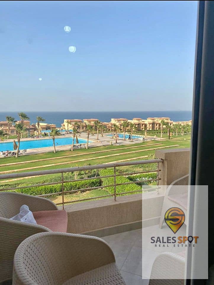 بمقدم 5% فقط امتلك شاليه ع البحر ف العين السخنة قرية Telal تلال - sea view 3