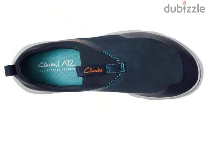 Clarks ATL Coast Moc لون ازرق 1