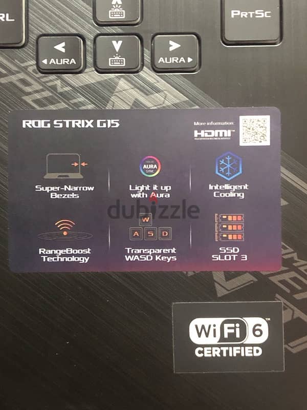 ASUS ROG Strix G15 G512LU استخدام شهرين فقط 9