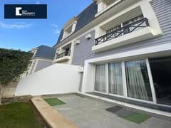 I villa with garden prime location for sale in Mountain View iCity October with 9 years installments 0