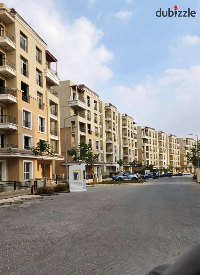 The last studio 69 m + the largest garden 106 m for sale next to Madinaty in Sarai with a down payment of 494K 0