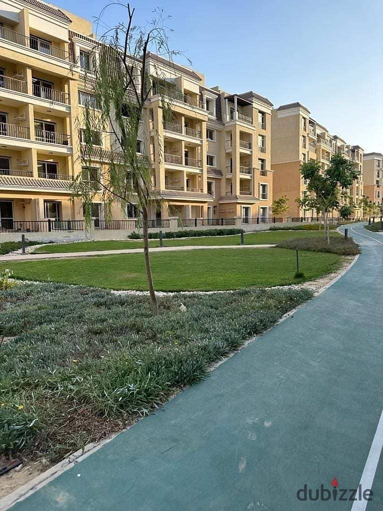 The last studio 69 m + the largest garden 106 m for sale next to Madinaty in Sarai with a down payment of 494K 3