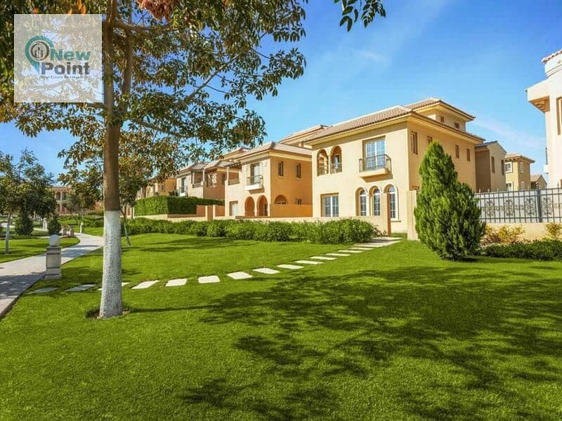 At a bargain price, own an apartment with a distinctive garden + installments over 8 years in a fully serviced compound in the Fifth Settlement 6