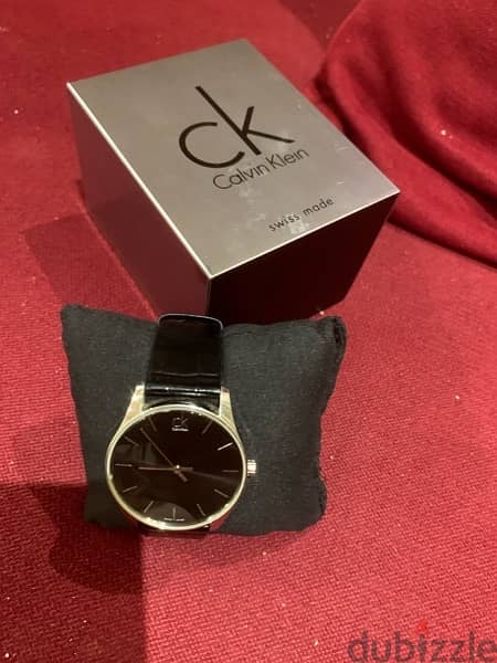 Men's Black Calvin Klein Classic watch - ساعة كيلفن كلاين اصلية 1