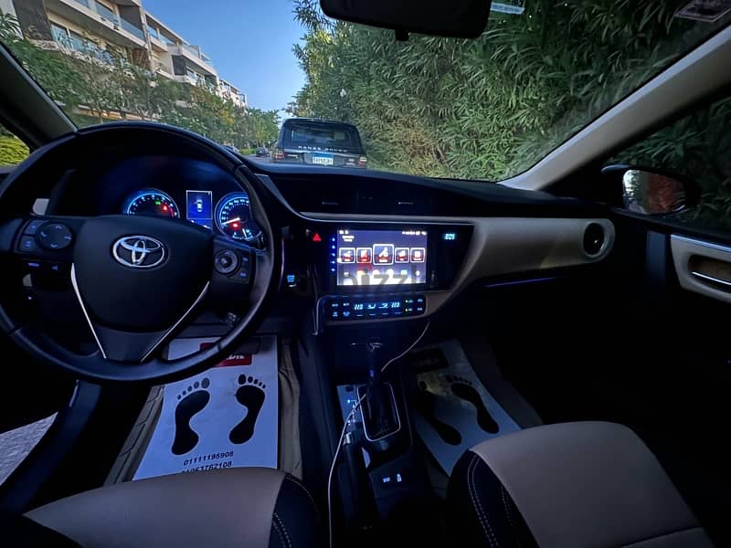 Toyota Corolla High Line 2017 تويوتا كورلا ٢٠١٧ أعلي فئة 5