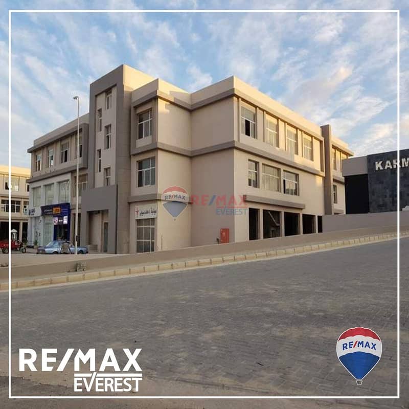 Prime location shop for rent in EL Karma 4- Zayed 6