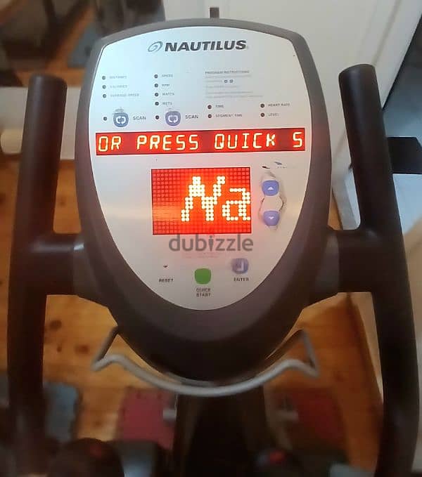 nautilus exercise bike 1