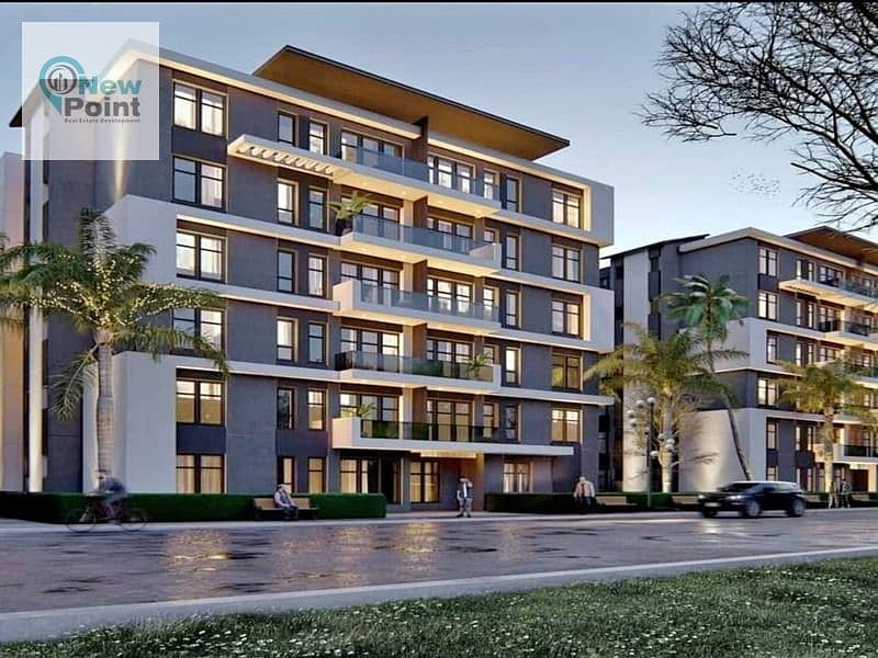 دوبلكس بجاردن للبيع امام الرحاب مباشرة من كمبوند كريك تاون  Creek Town New Cairo Compound 0