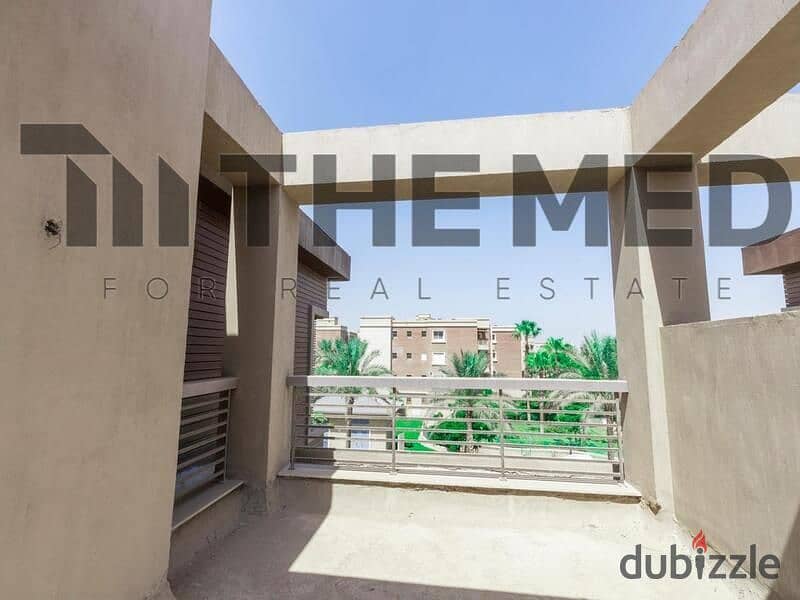 Townhouse for sale at the lowest price in the market, in New Giza, Westridge phase, ready to move, semi-finished, next to Palm Hills, Golf Extension 5