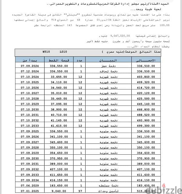 اميز شقه للبيع بمدينتي ١٠٩م فيو وااايد جاااردن 2