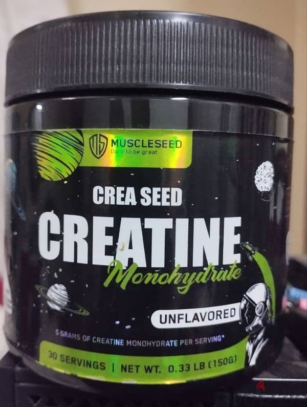 علبة كرياتين muscle seed 30 servings 1