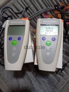 جهاز pH لقياس الحموضة mettler toledo 0