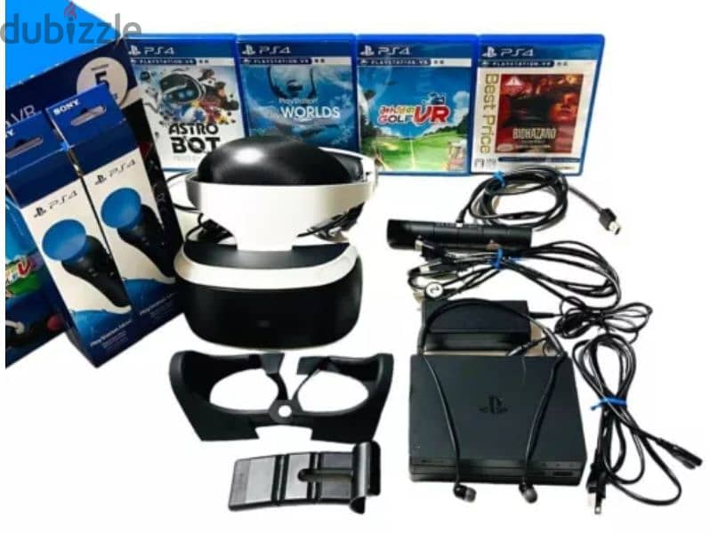 sony playstation VR1 virtual reality bundle sealed 1