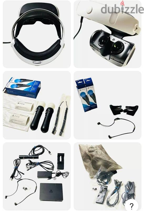 sony playstation VR1 virtual reality bundle sealed 4