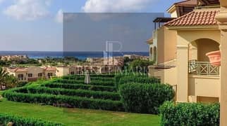 Chalet 180 m for sale delivery now in La Vista 6 Village Ain Sokhna full sea view, cash or installments, wall within wall with porto, next to Topaz 0