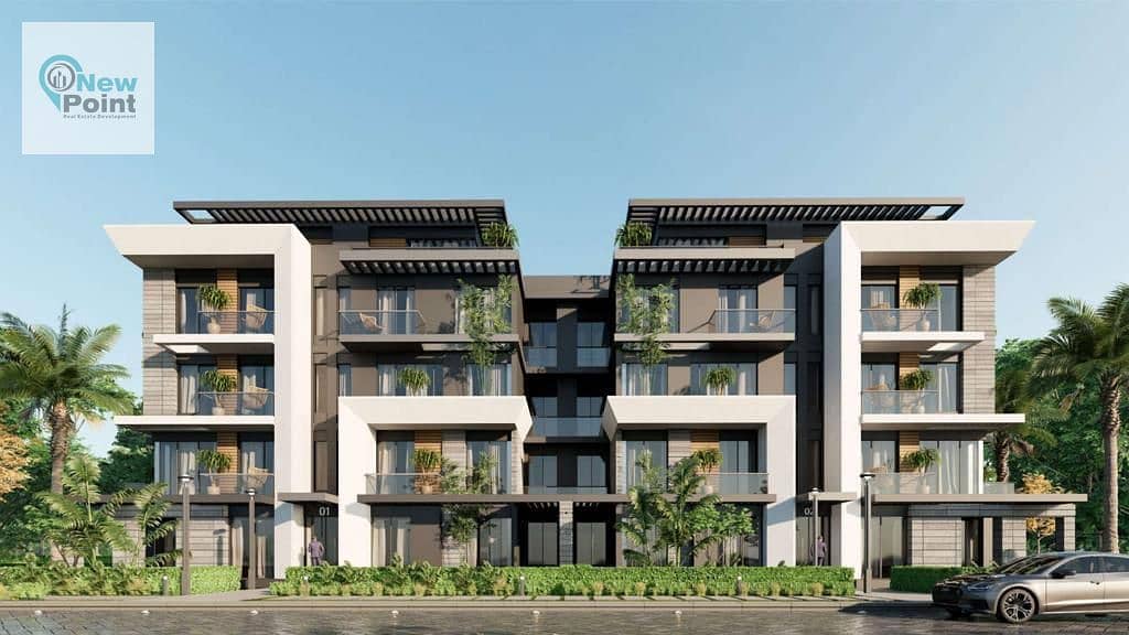 Own an apartment in the best compound in Mostakbal City Monark 4