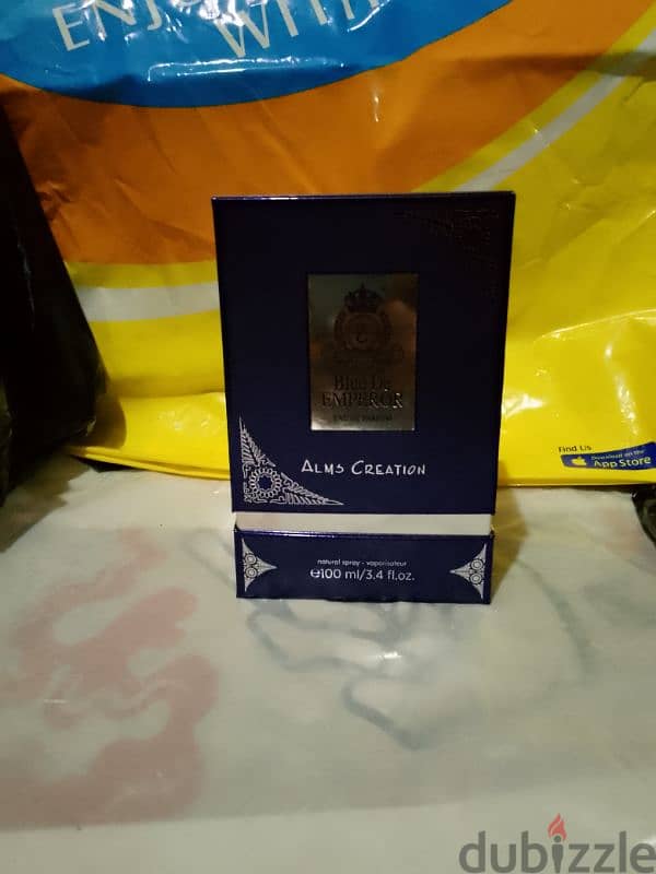 وارد الخارج تم فتح العلبة للتصوير  فقط  عطر الاناقه عطر ماركة blue de 2