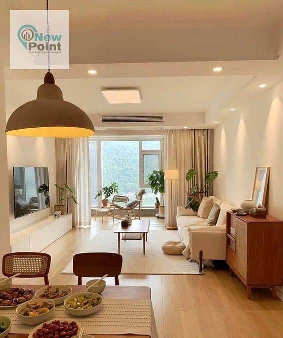 For the first time, LMD Company offers fully finished apartments with air conditioning in Stei8t Direct Compound on Suez Road, with installments over 3