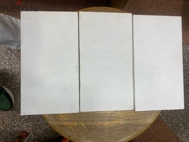 Apple Watch Ultra 49M Starlight(S) Yellow / Beige (M/L) جديد متبرشم 1