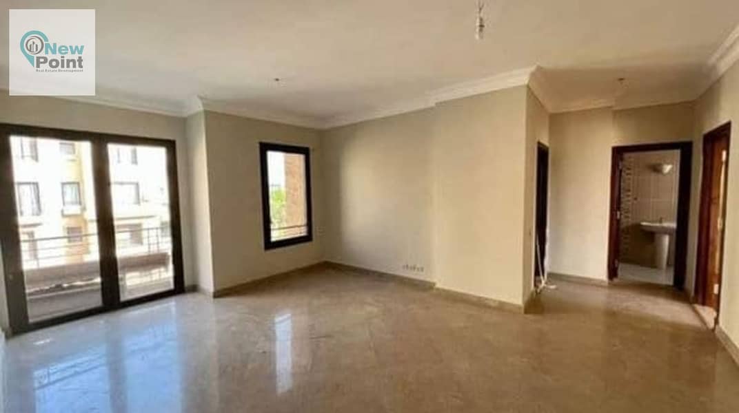 Apartment for sale 131 m in Sarai El Mostakbal with a distinctive view of green spaces and installments over 8 years 8