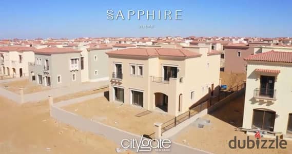 فيلا مستقله تسليم فوري - سيتي جيت Sapphire - فيو مفتوح