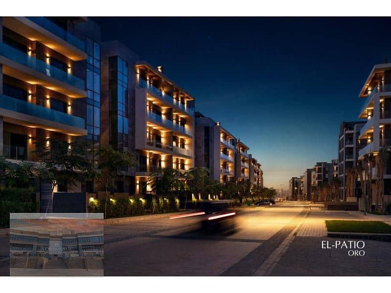 Apartment 164 meter Prime location view landscape and pool in Ptio Oro New Cairo . 5