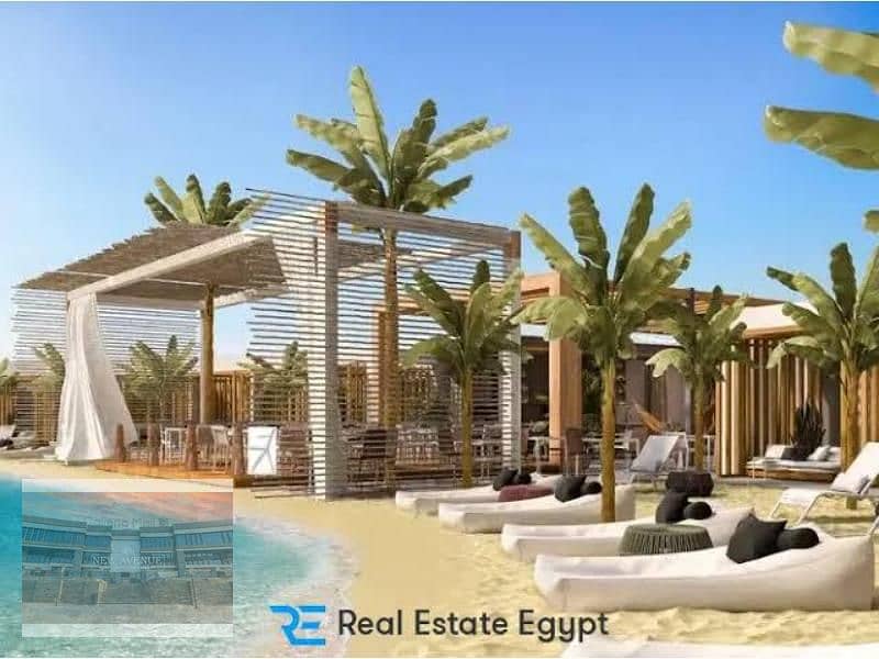 2 beds Chalet in Sabbour Summer with installments, 2 units only in the floor ,2 bathrooms, BUA 95,2nd floor 9