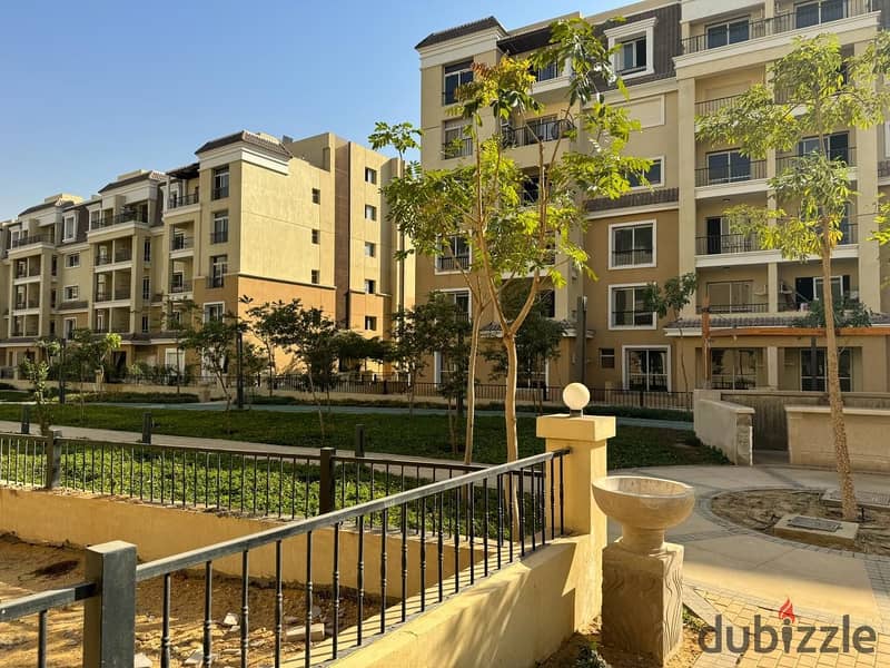 Apartment ready to move view on landscape in sarai 7