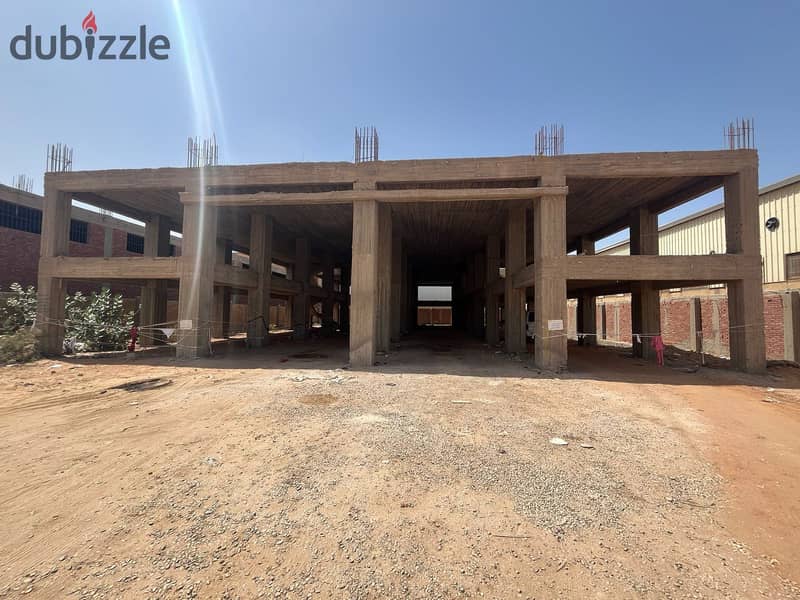 warehouse for sale, 1700 sqm  - 2 floors - in  10th of Ramadan - MM-ES 024 0