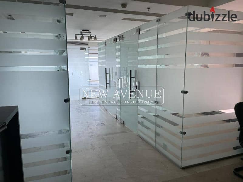 Fully finished duplex office 450m in El Merghany 3