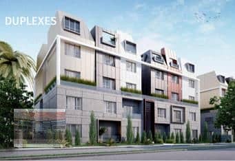 Semi finished Duplex in Bloomfields Mostkbal City ,Lake View ,2nd & 3rd Floor + penthouse ,Delivery 2025