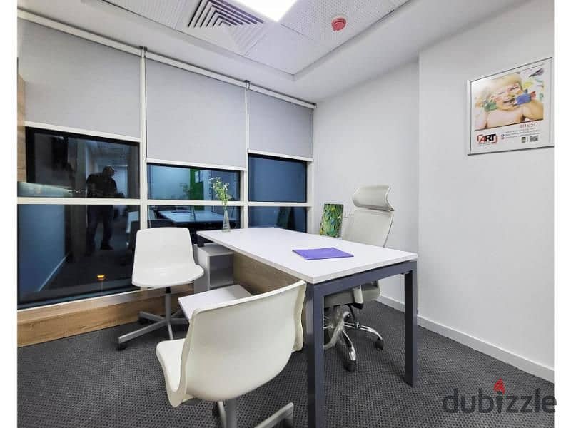 Fully Furnished Office &  Ac’s at Business plus New Cairo 4