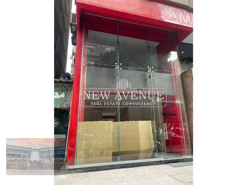 Fully Finished Retail For rent or sale at mohandeseen         AA/F 696 2