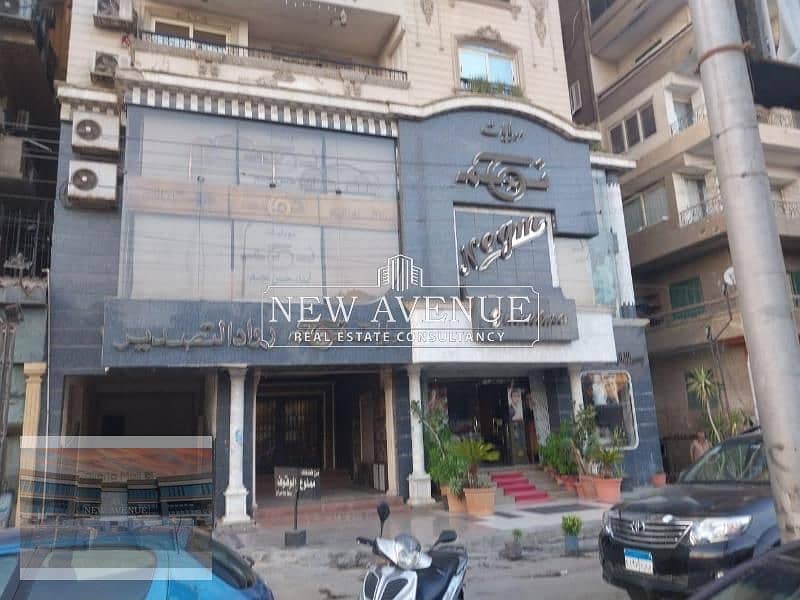 Fully Finished Retail for sale at Masr El Gededa            MA/AF 766 2