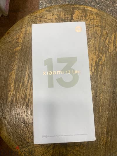 Mi 13 Lite 5G dual sim 256G Gray جديد متبرشم