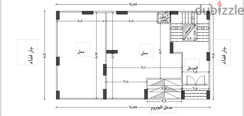 مبنى تجاري اداري للبيع الزعفران على الدائري في المنصورة 2