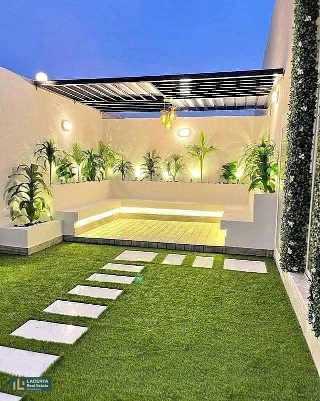 3-storey villa with garden in O WEST ORASCOM, with installments over 7 years 3