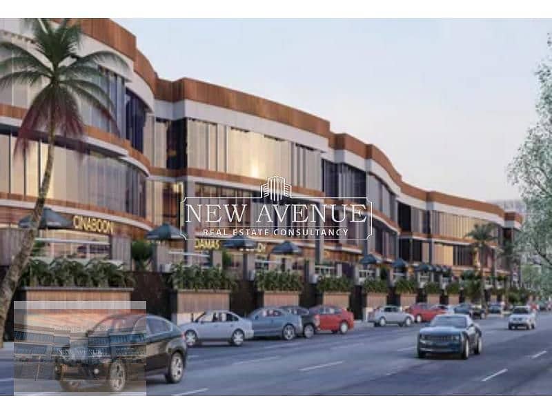 محل على التسعين الجنوبي 60 متر للبيع بجاليريا مول القاهره الجديده  N-W 0182            Galleria Mall New Cairo 2