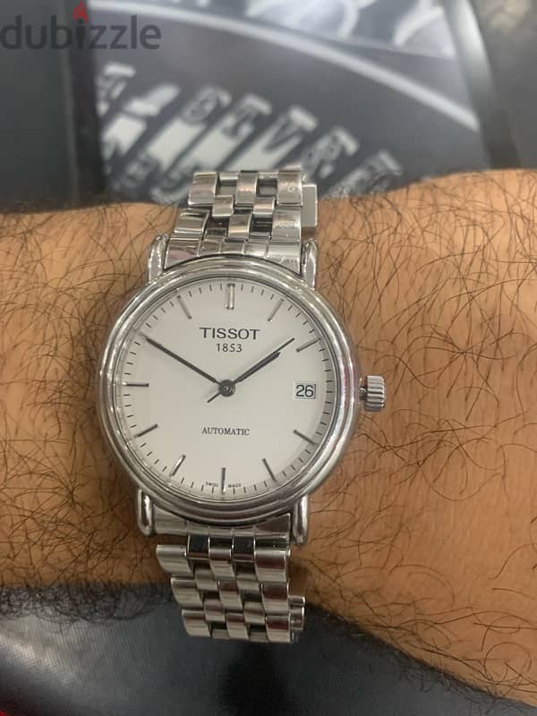 Tissot automatic Watch ساعة تيسو أوتوماتيكية أصلية 4