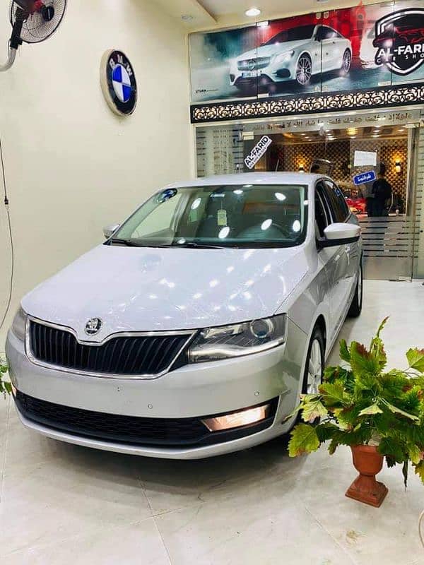 سكودا رابيد 2018 فابريكة ادفع مقدمك وقسط الباقي SKODA RABID 1