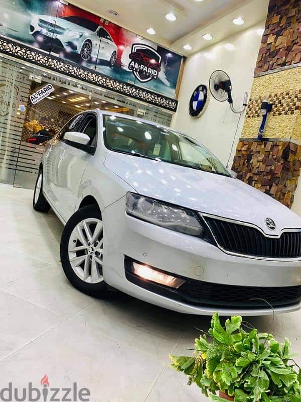 سكودا رابيد 2018 فابريكة ادفع مقدمك وقسط الباقي SKODA RABID 2