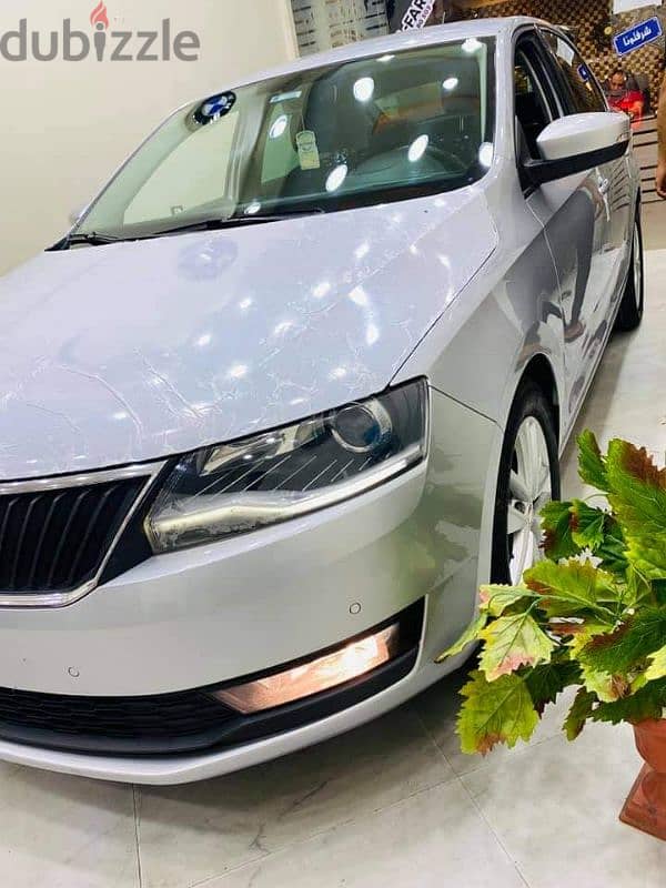 سكودا رابيد 2018 فابريكة ادفع مقدمك وقسط الباقي SKODA RABID 8