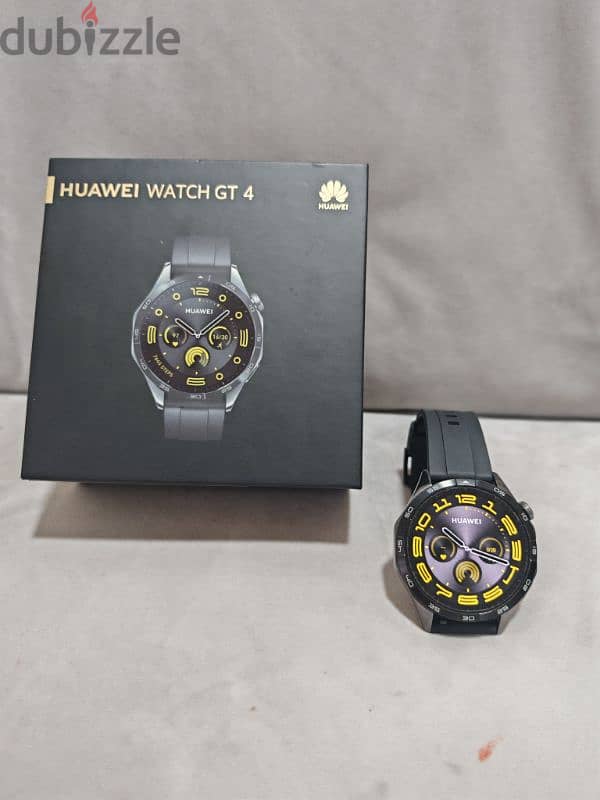 Huawei watch 4 classic black 0