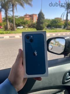 iPhone 13 blue 128 gb battery 87% 0