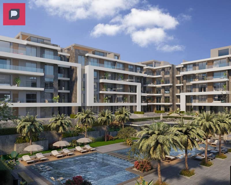 Without down payment own apartment with Prime view for sale in La Vista Sola Compound in El Shorouk near 5th Settlement and minutes from Cairo Airport 5