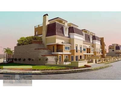 S-villa with Down payment in Sarai Mostakbal city