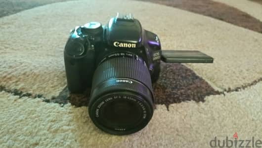 Canon 600D VGood Condition -من افضل الكاميرات للمصورين