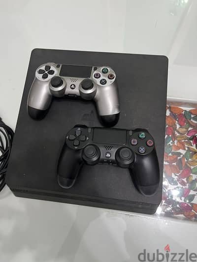 PS4 Slim 1 Tb With 2 Consoles