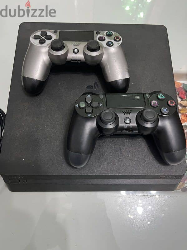 PS4 Slim 1 Tb With 2 Consoles 1